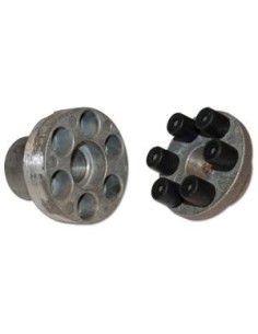JUNTA ELASTICA ZG070 MOTOR Ø.24 mm - BOMBA Ø.24 mm